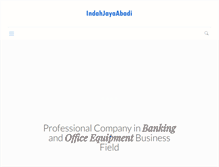 Tablet Screenshot of indahjayaabadi.com